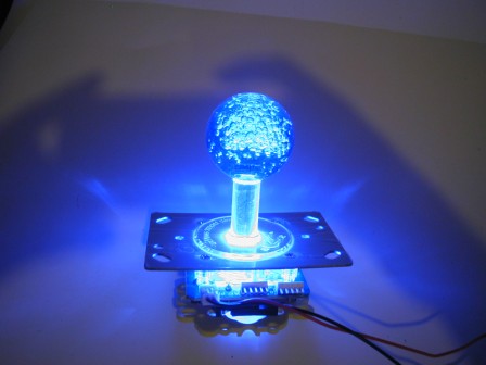 2, 4, 8, Way Switchable Lighted Ball Top Joystick Blue $14.99
